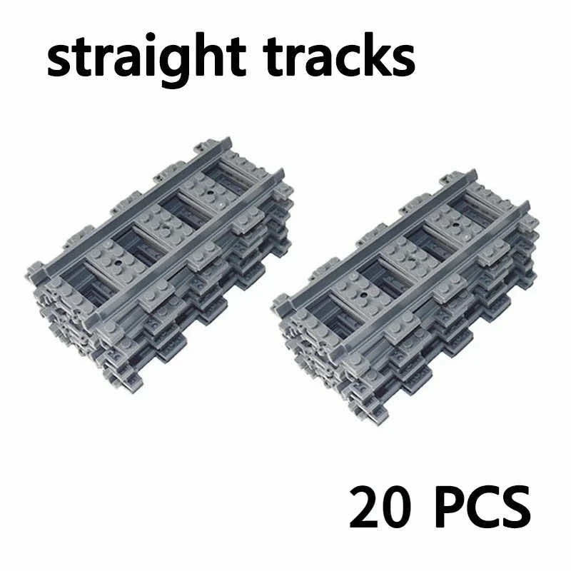 City Rail Motorized Track Switch for Lego Kit Train Building Blocks Sets DIY - LEGO (R) Bricks, Pieces & Parts - - The Drift Art Co.