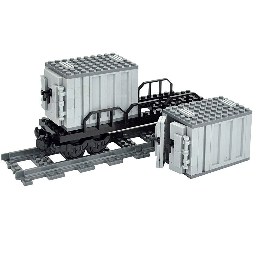 City Railway Train Frieght Container 92088 for Lego Building Blocks Bricks DIY - Bricks & Blocks - - The Drift Art Co.