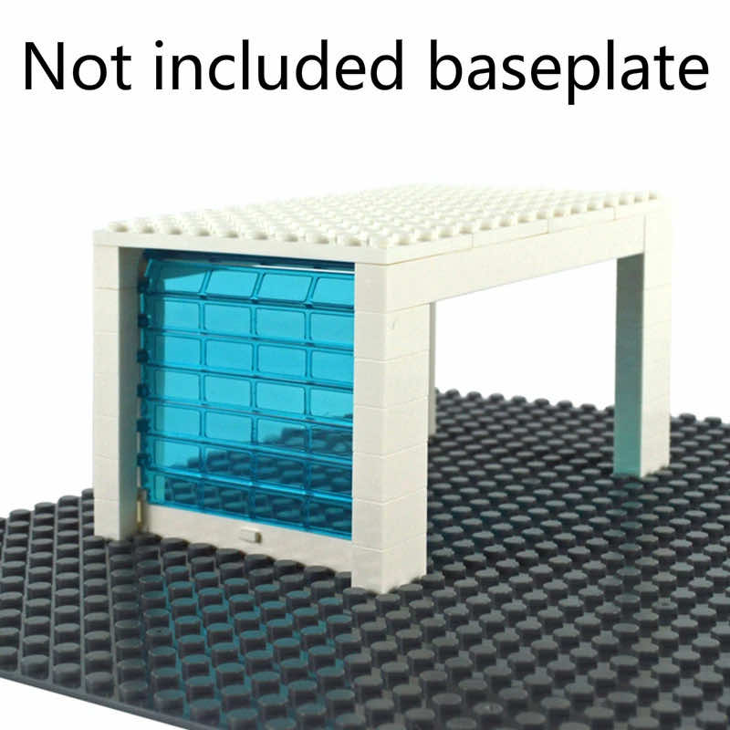 Classic Car Rolling gate Garage Door Parts for Lego Sets Building Block Sets DIY - - The Drift Art Co.