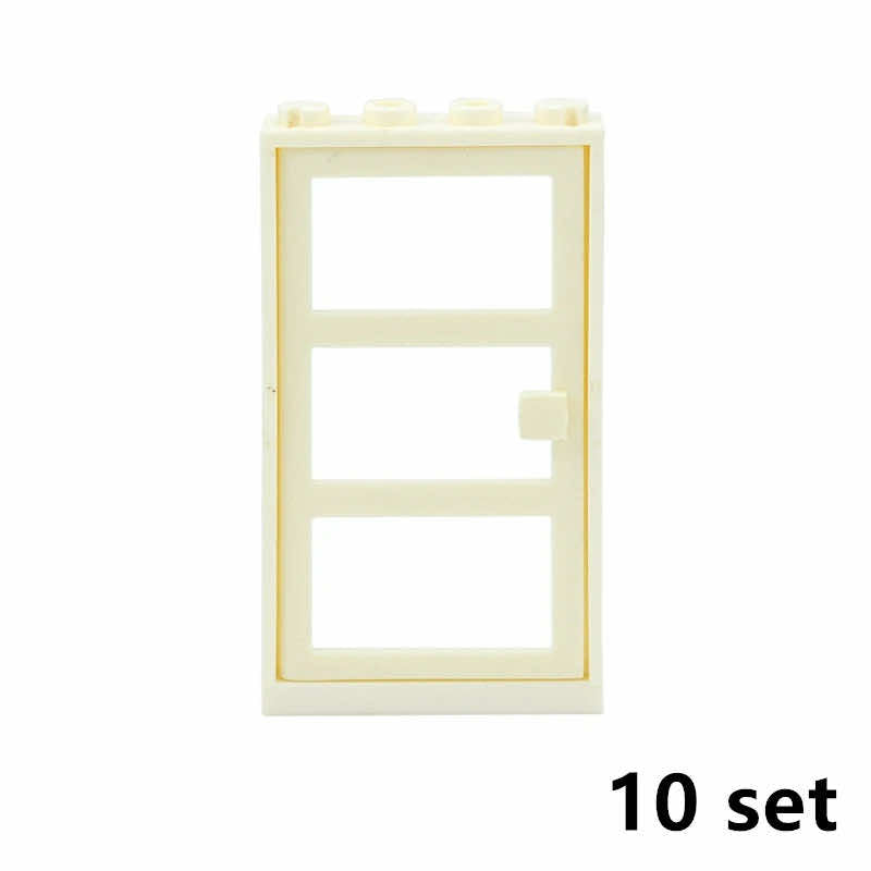 Door Window Castle Hotel House MOC Educational Building Blocks Bricks Toy DIY - Minifigure - - The Drift Art Co.