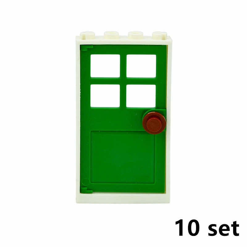 Door Window Castle Hotel House MOC Educational Building Blocks Bricks Toy DIY - Minifigure - - The Drift Art Co.