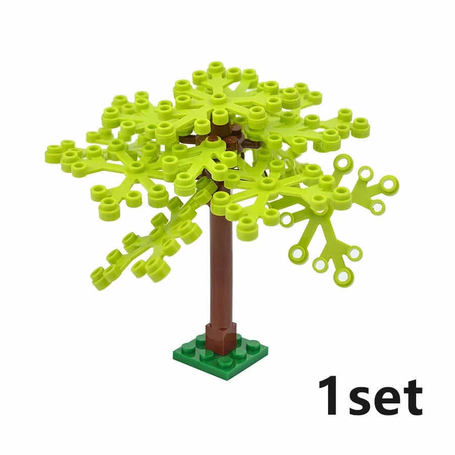 Forest Parts Trunk Palm Pine Grass Parts for Lego Sets Building Blocks Sets DIY - Bricks & Blocks - - The Drift Art Co.