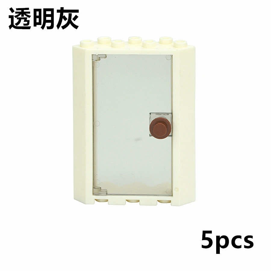 House City Windows 4x4x6 Doors 28327 Door Parts for Lego Building Block Sets DIY - - The Drift Art Co.