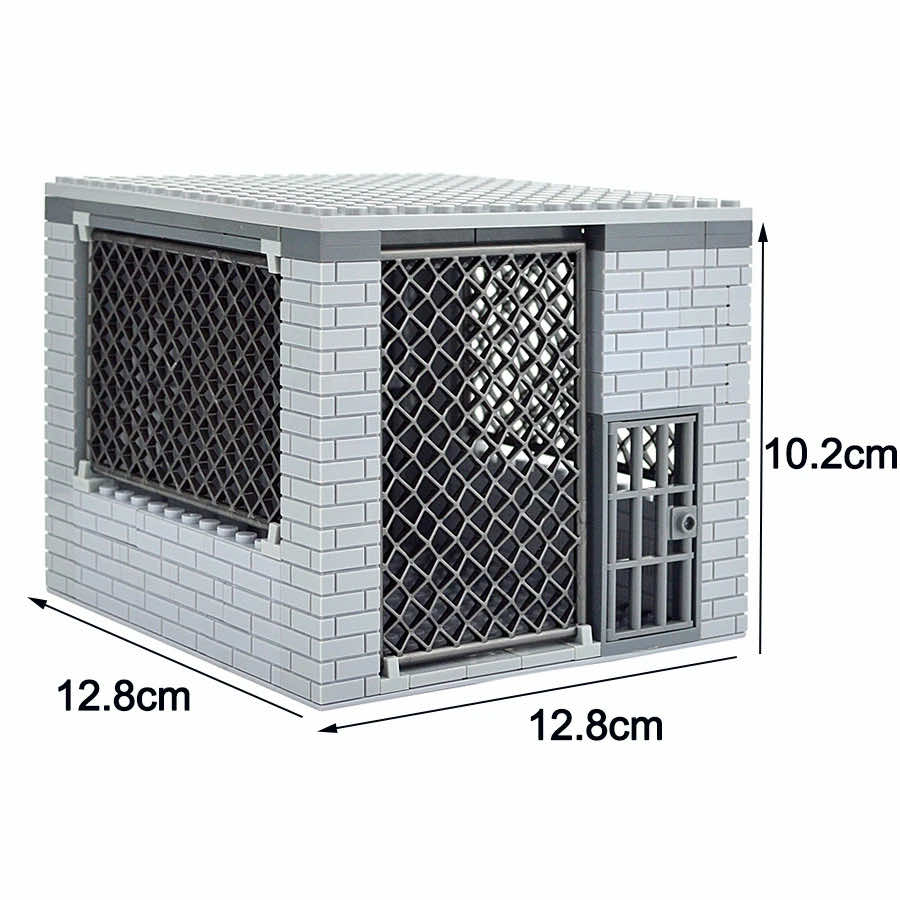 Military Sentry Tower Prison Army Soldier For LEGO Building Blocks Brick Toy DIY - - The Drift Art Co.