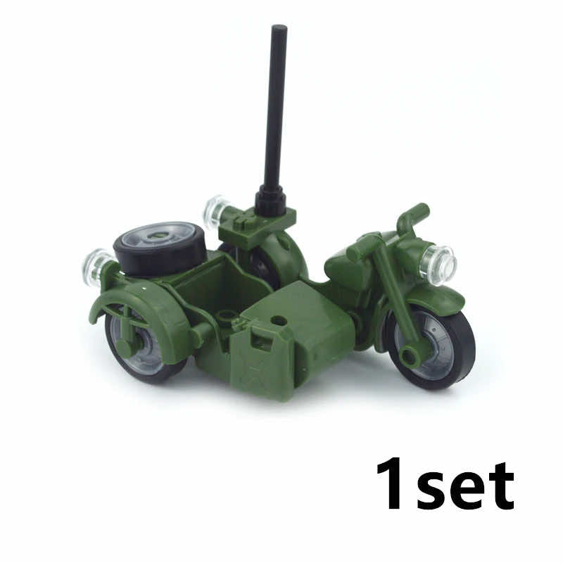 Military Vehicle Car Truck SUV Motorcycle Bike For Building Blocks Brick Toy DIY - - The Drift Art Co.