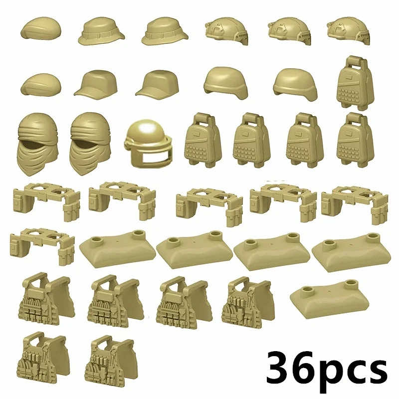 Military Weapon Gun Rifle Pistol Mortar SUV Motorcycle Building Blocks Toy DIY - - The Drift Art Co.