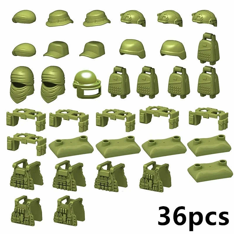 Military Weapon Gun Rifle Pistol Mortar SUV Motorcycle Building Blocks Toy DIY - - The Drift Art Co.