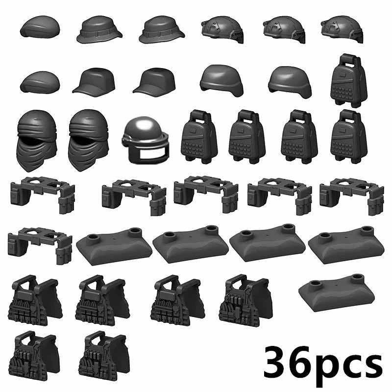 Military Weapon Gun Rifle Pistol Mortar SUV Motorcycle Building Blocks Toy DIY - - The Drift Art Co.
