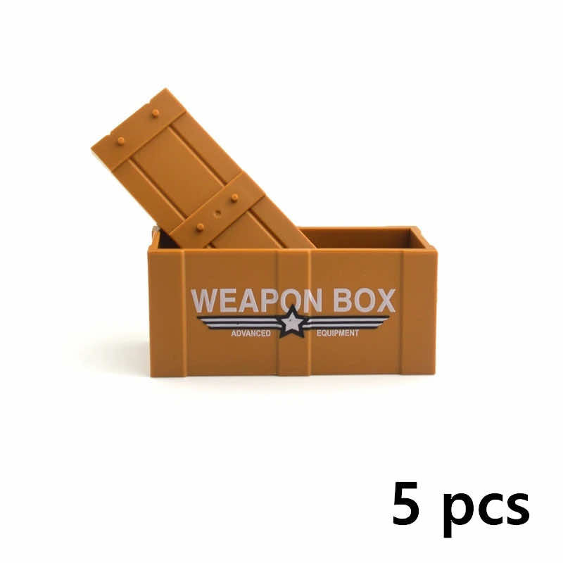 Military Weapon Gun Rifle Pistol Mortar Soldier Figures Building Blocks Toy DIY - - The Drift Art Co.
