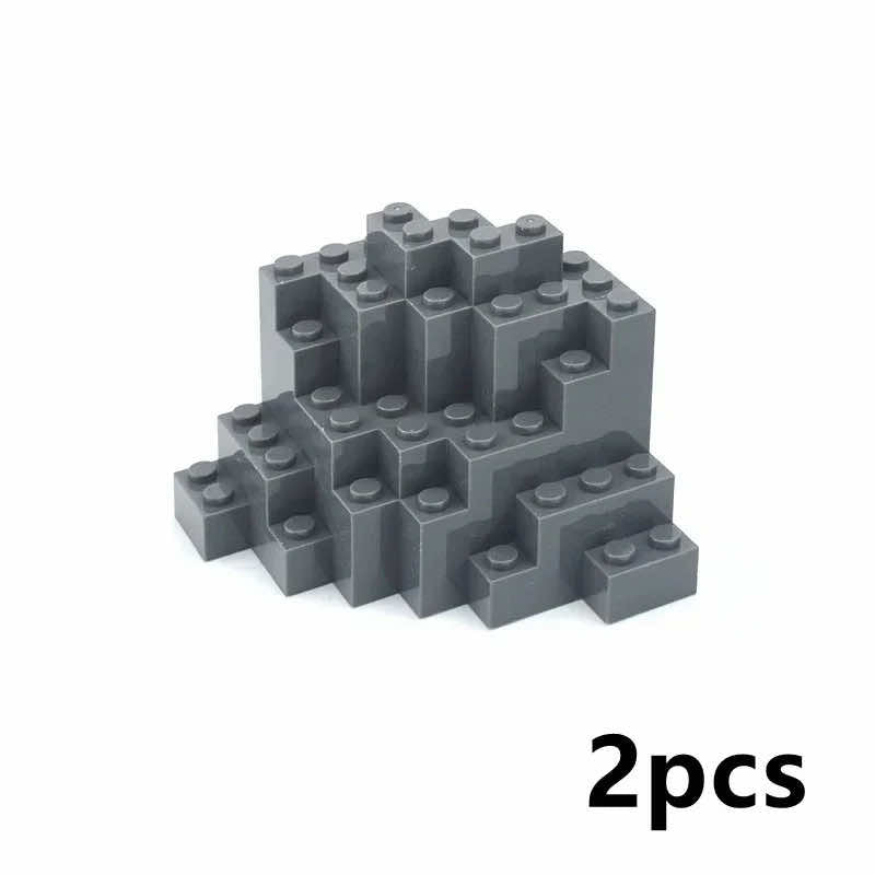 Rockery Mound Rock MOC Parts for Lego Sets Castle Garden Building Block Sets DIY - - The Drift Art Co.