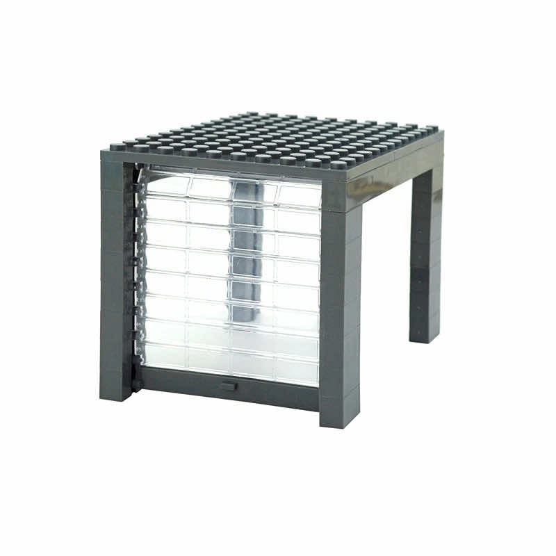 Stackable Car Rolling gate Garage Door Parts for Lego Building Block Sets DIY - LEGO (R) Bricks, Pieces & Parts - - The Drift Art Co.