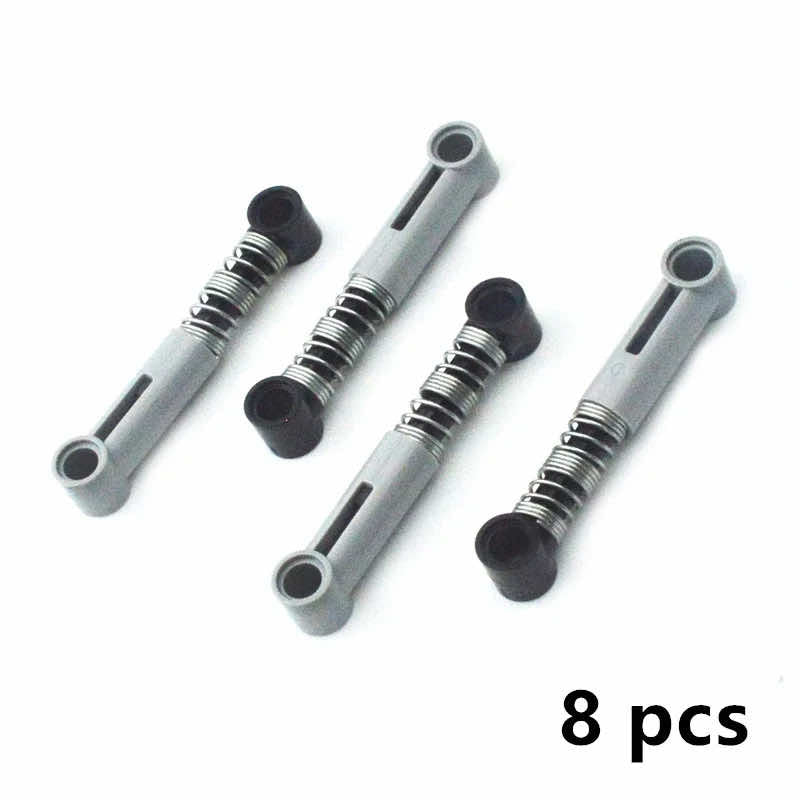 Tech Hard Spring Shock Absorber Building Blocks Bricks Toy DIY - Various colors - - The Drift Art Co.