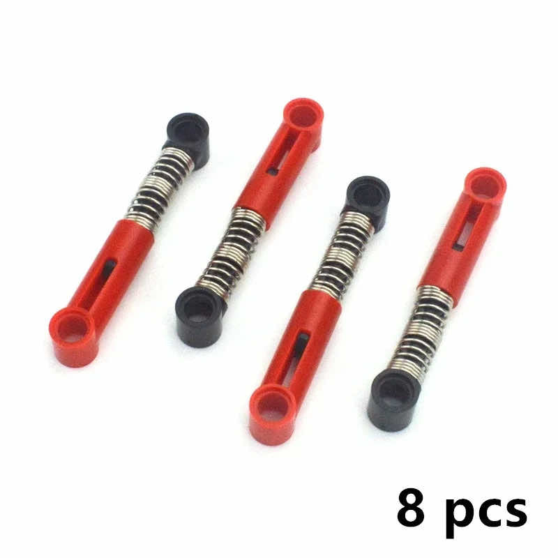Tech Hard Spring Shock Absorber Building Blocks Bricks Toy DIY - Various colors - - The Drift Art Co.