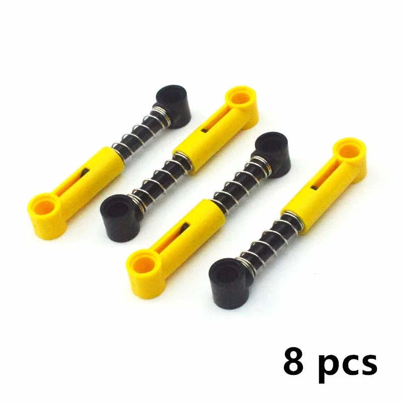 Tech Hard Spring Shock Absorber Building Blocks Bricks Toy DIY - Various colors - - The Drift Art Co.