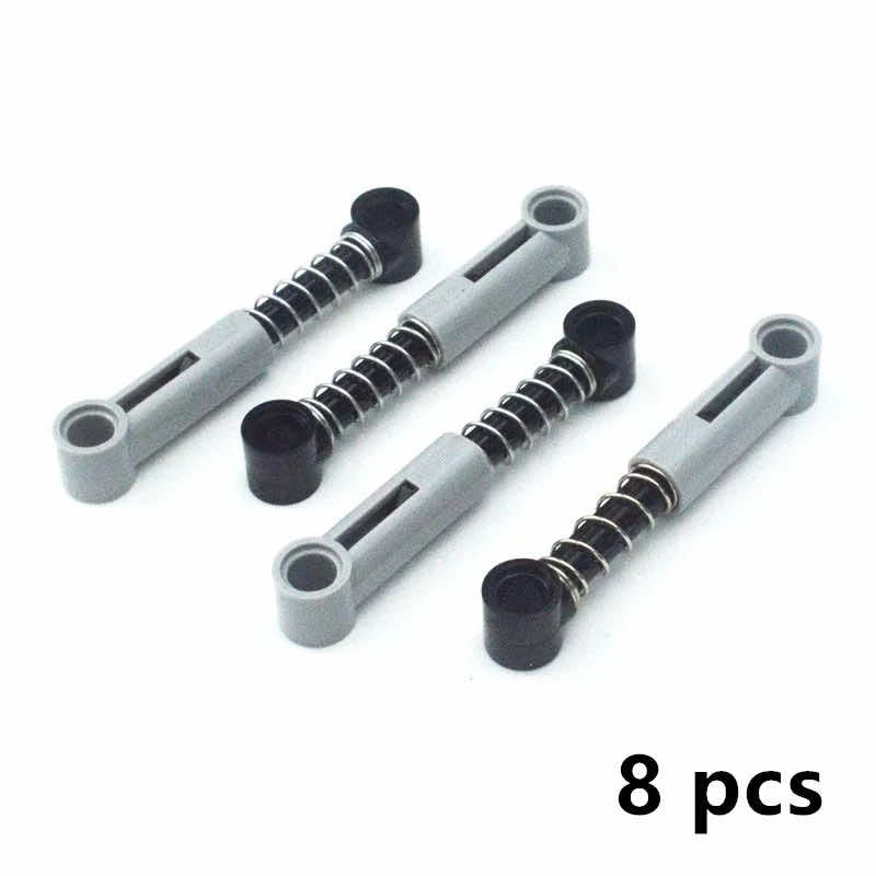 Tech Hard Spring Shock Absorber Building Blocks Bricks Toy DIY - Various colors - - The Drift Art Co.