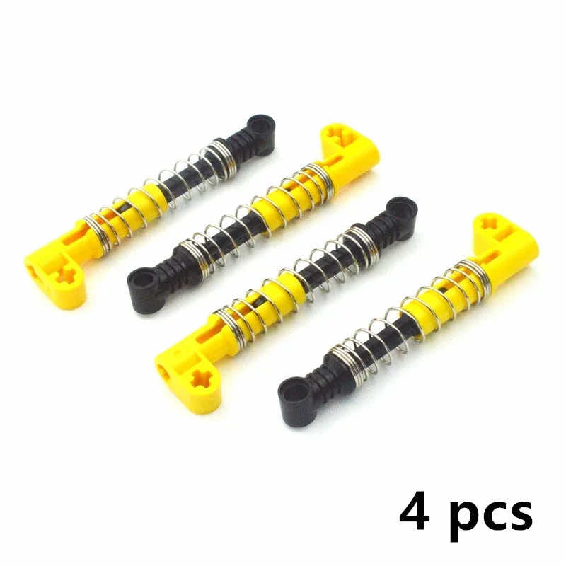 Tech Hard Spring Shock Absorber Building Blocks Bricks Toy DIY - Various colors - - The Drift Art Co.