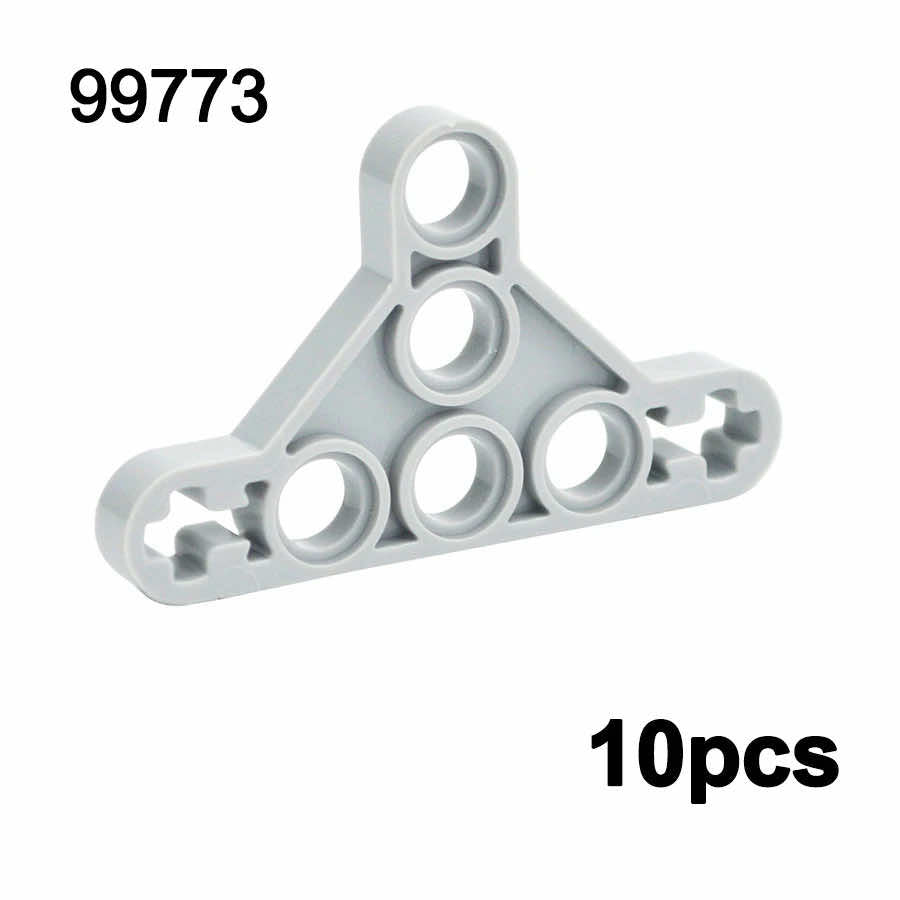 Technic Beam Thin Axle Hole L-shape Part 32251 for Lego Kits Building Blocks Set - - The Drift Art Co.