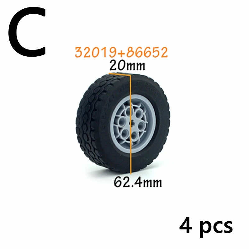 Technic Parts for Lego Kits Car Front Steering System Building Blocks Model Sets - - The Drift Art Co.