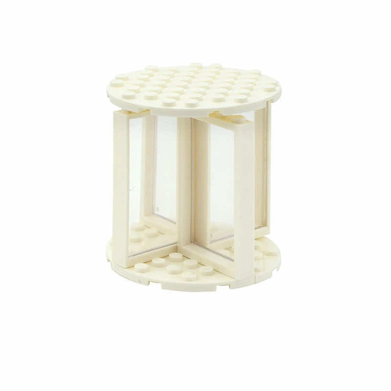 Transparent Revolving Door MOC 60596 85941 For LEGO Building Block Brick Toy DIY - Minifigure - - The Drift Art Co.