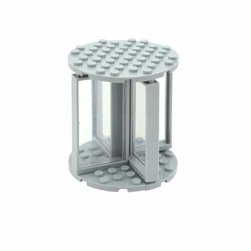 Transparent Revolving Door MOC 60596 85941 For LEGO Building Block Brick Toy DIY - Minifigure - - The Drift Art Co.