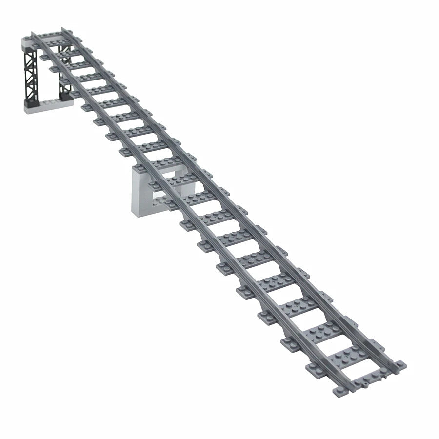 Uphill Track 7996 City Rail for Lego Kit Train Building Blocks Sets DIY - LEGO (R) Bricks, Pieces & Parts - - The Drift Art Co.