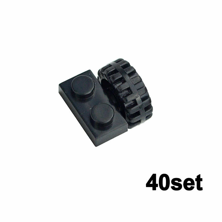 Wheel Axles Pack Car Tires Shaft Plate for Lego Kit Building Blocks Set DIY - - The Drift Art Co.