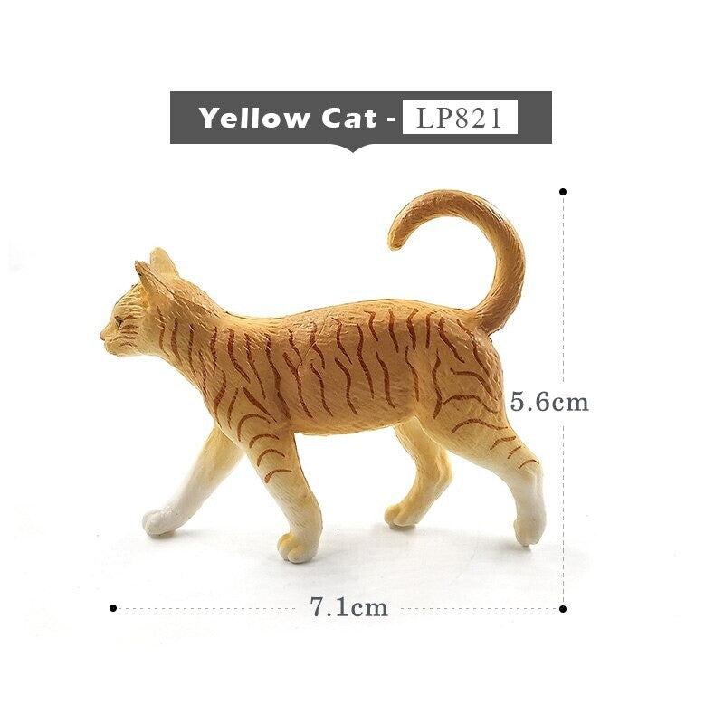 1pc Pig Cat Dog Rabbit Goat Sheep Duck Animal Miniature Art Toy Figure Doll