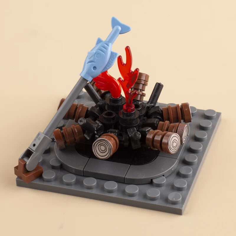 MOC Medieval Military Castle Siege Weapons War Army Knights For LEGO Building Blocks Set