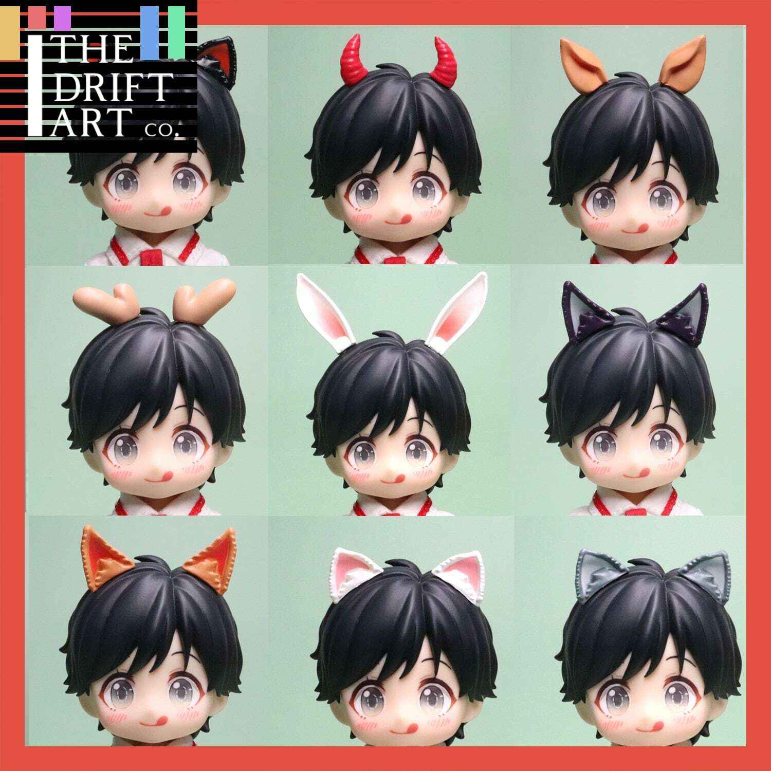 Accessories - Animal Deer Cat Horns Ears For 1:12 BJD doll OB Obitsu 11 Ymy Toy