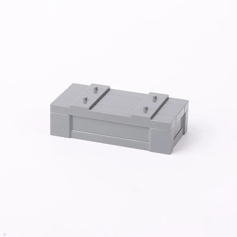 Military MOC SWAT Gun Weapon Box Container Headset Building Blocks Brick Toy DIY