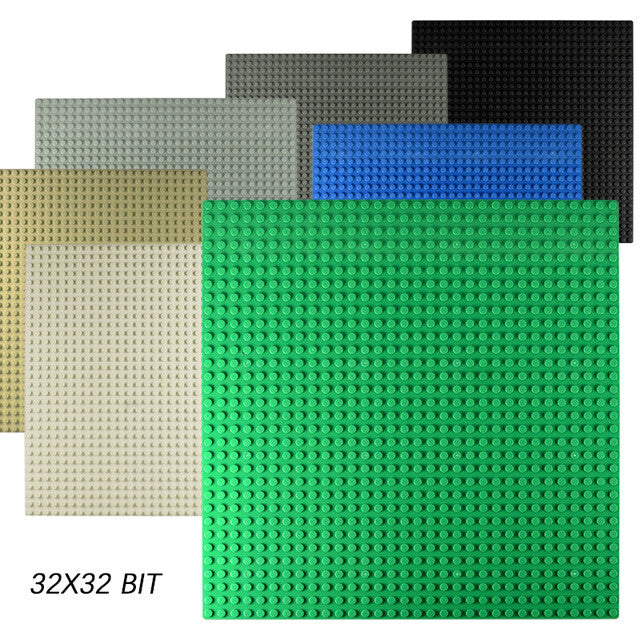 Building Blocks dots base plate for LEGO - Various Sizes - (16x32 16x16 & 32x32)