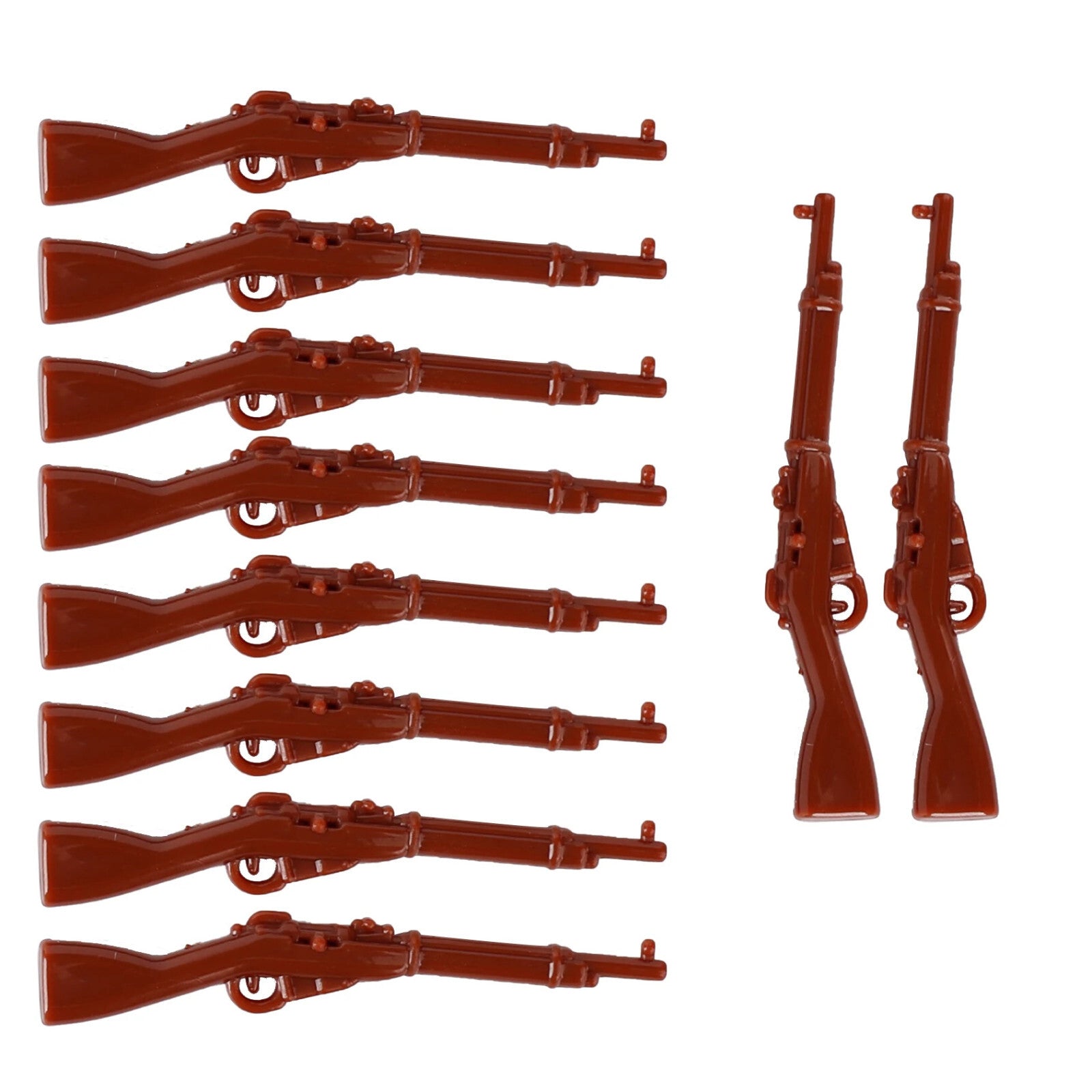 Military Soldier MOC WW2 Gun Arms 98K PPSH For LEGO Building Blocks Brick Toy