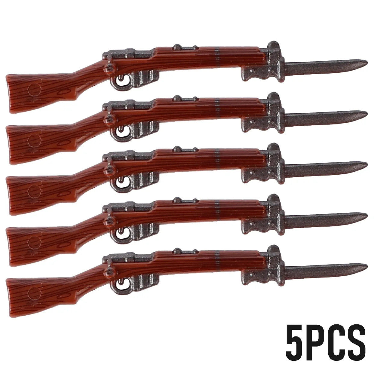 Military Soldier MOC WW2 Gun Arms 98K PPSH For LEGO Building Blocks Brick Toy