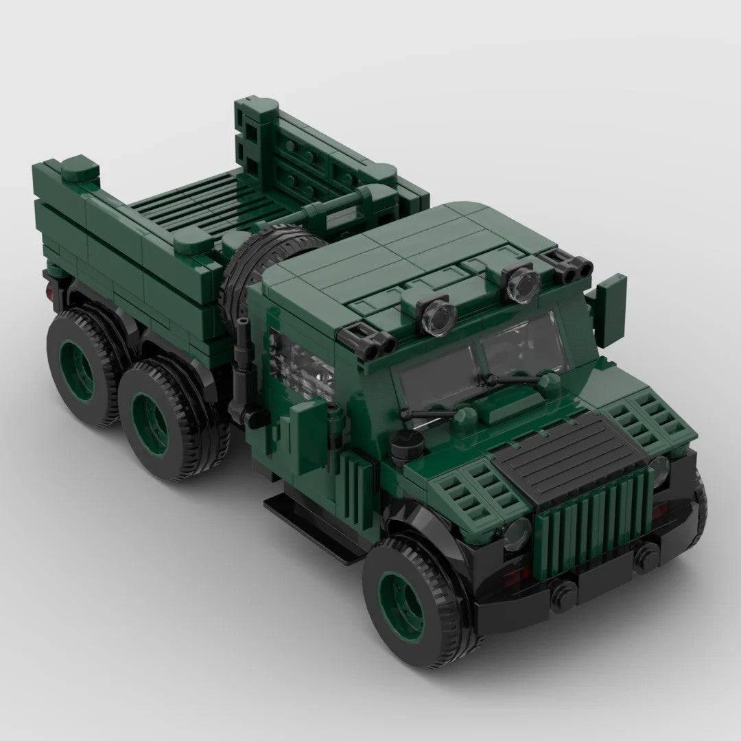 Military Armored Soldier Vehicle Truck Car For LEGO Building Block Brick Toy
