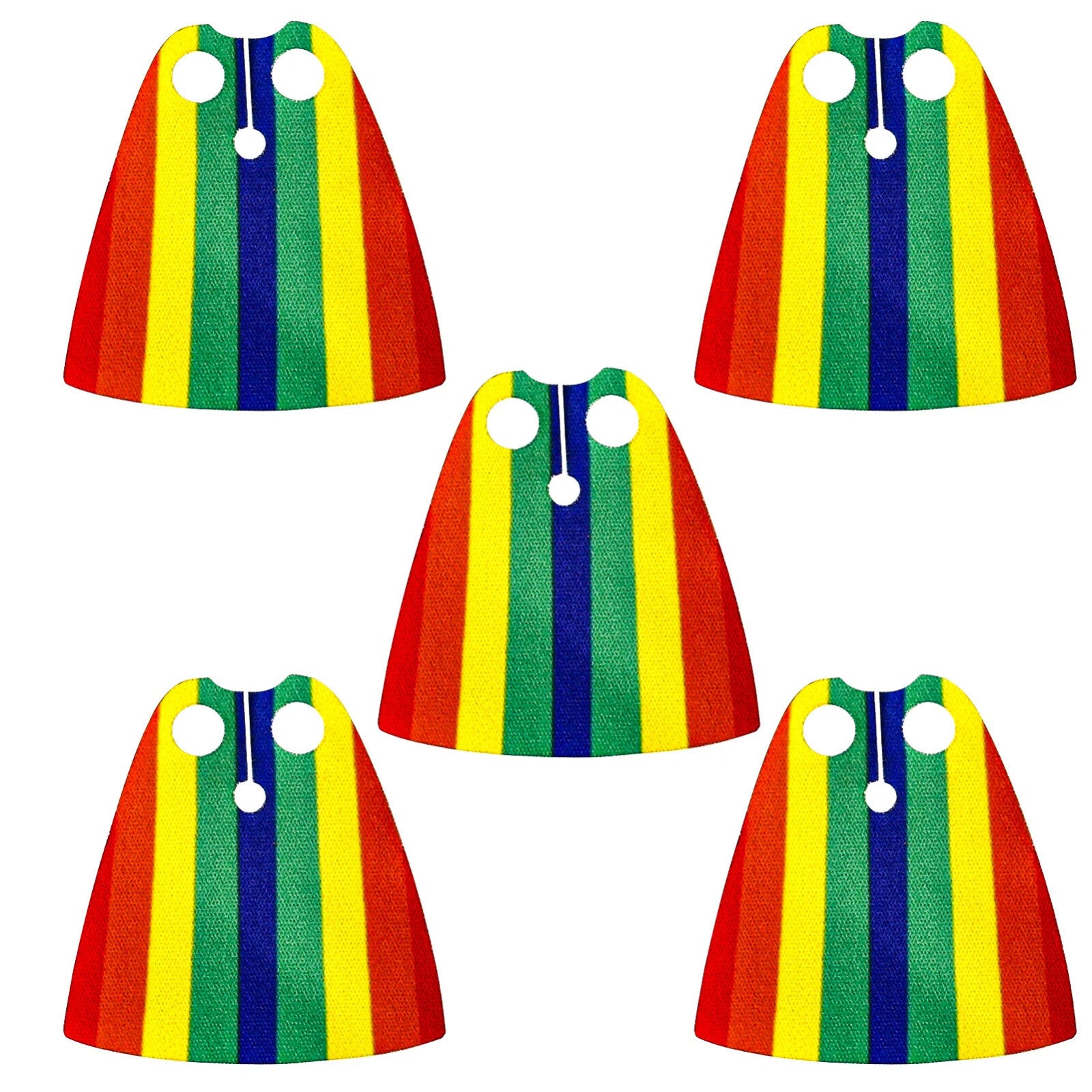 Medieval Military Officer Cape Lion Knights Fur Cloak For LEGO Building Blocks Brick Toy