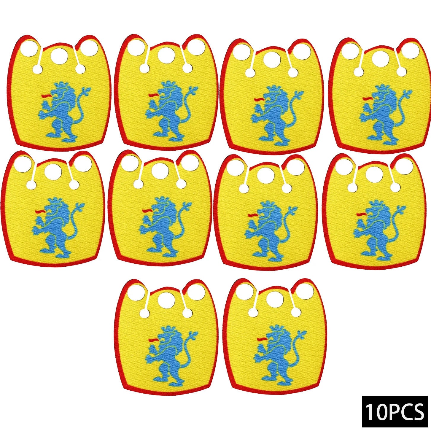 Medieval Military Officer Cape Lion Knights Fur Cloak For LEGO Building Blocks Brick Toy