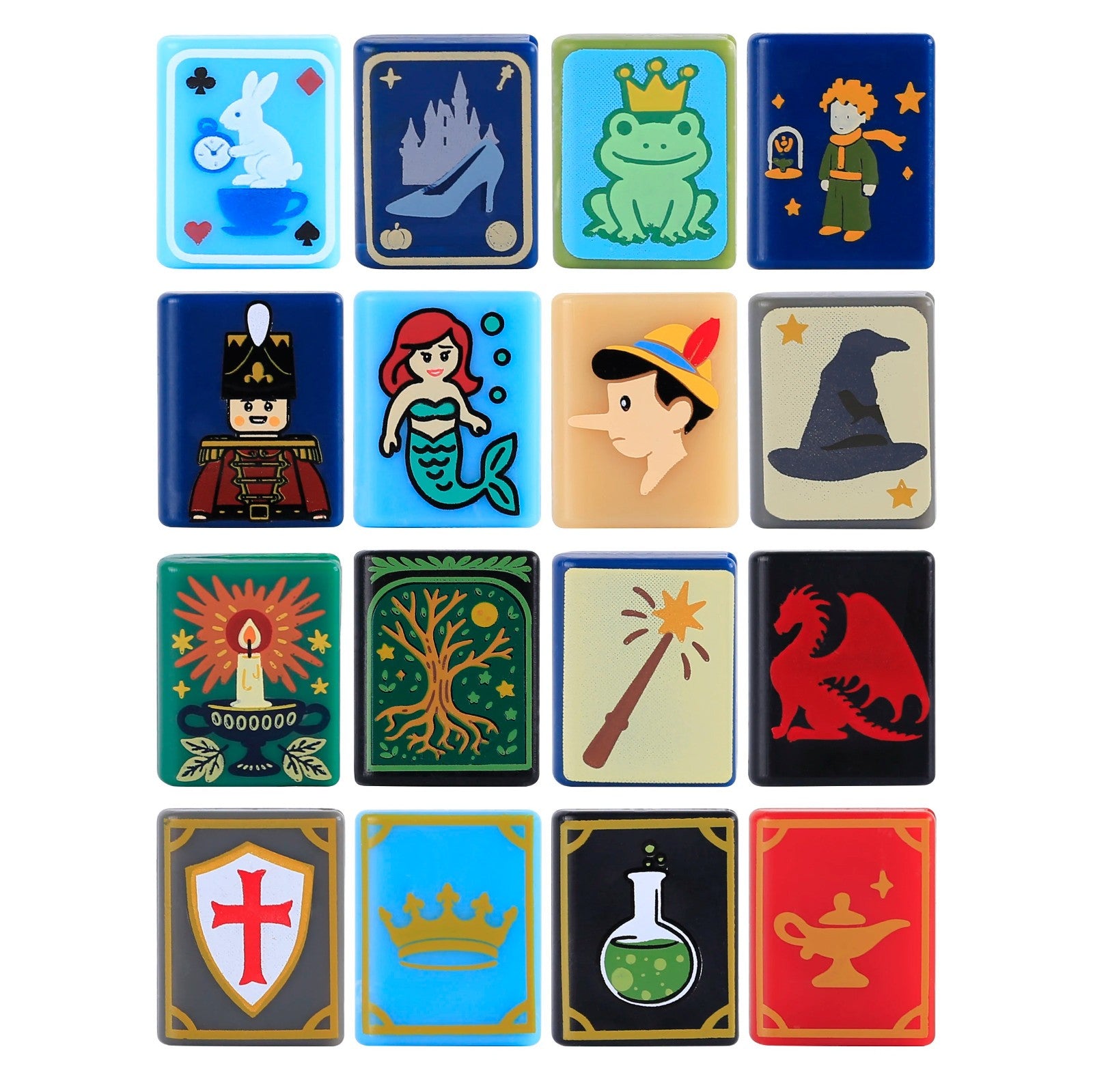 MOC Fairy Tale Books Fantasy Wizard Witch City Building Blocks Bricks Toy DIY