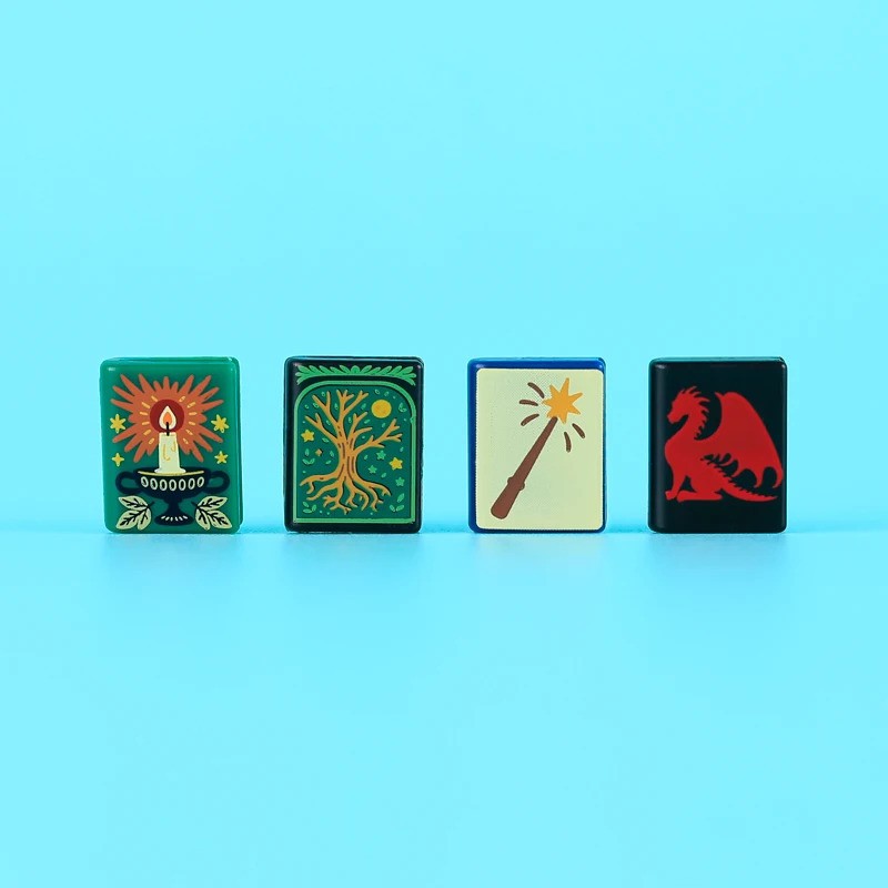 MOC Fairy Tale Books Fantasy Wizard Witch City Building Blocks Bricks Toy DIY