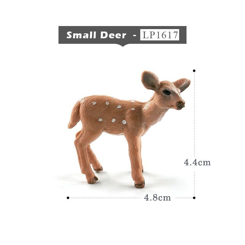 1pc Lizard Centipede Snake Squirrel Jungle Animal Miniature Art Toy Figure Doll