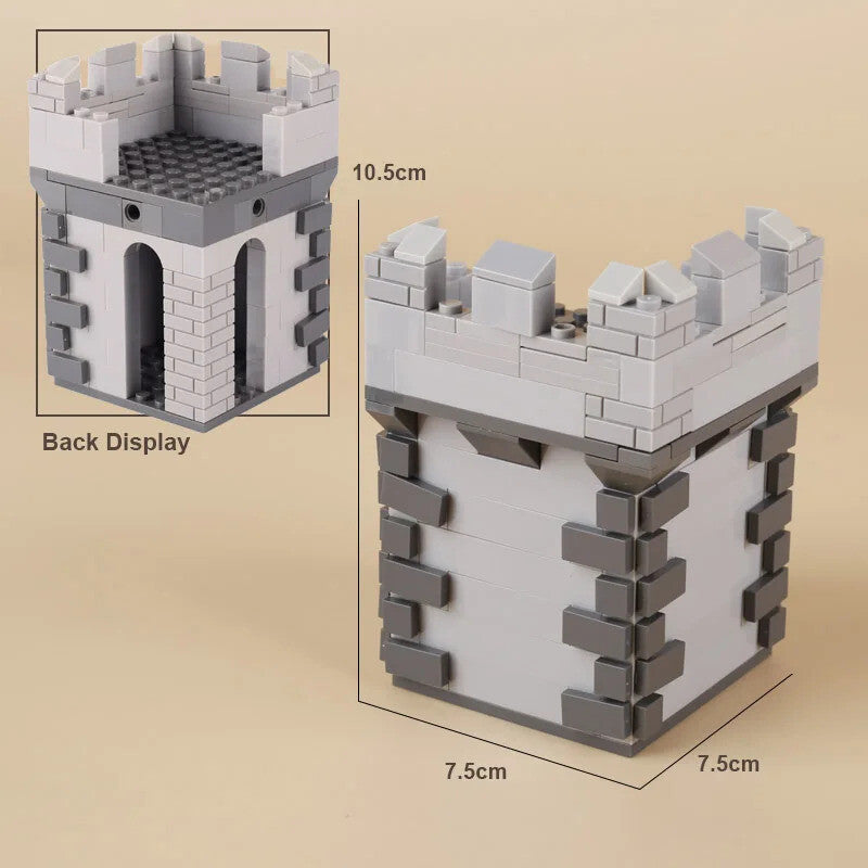 MOC Medieval Military Castle Siege Weapons War Army Knights For LEGO Building Blocks Set