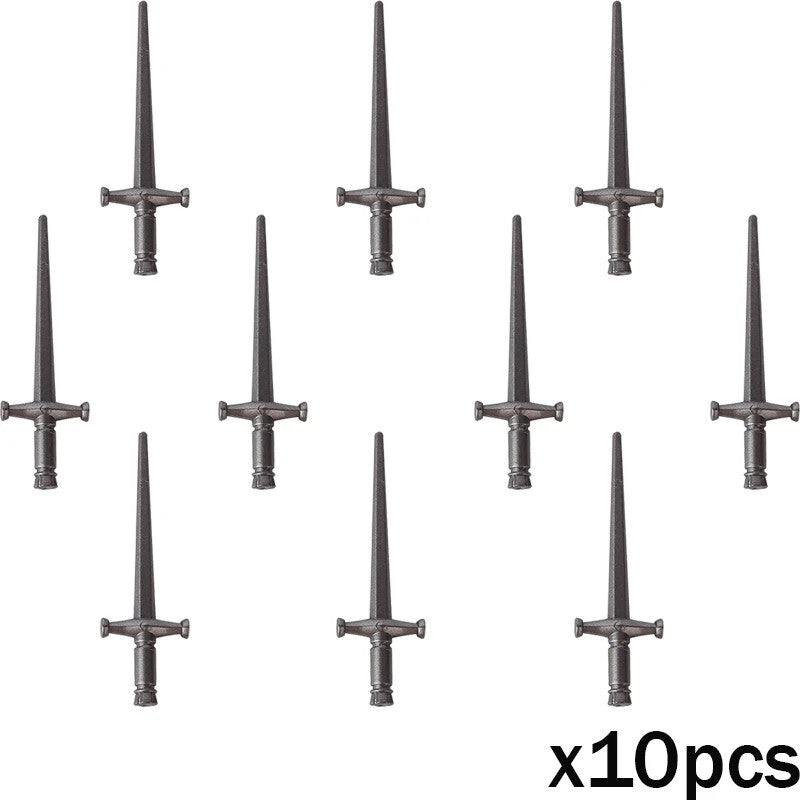 Medieval Military Army Soldier Shield Helmet For LEGO Building Blocks Brick Toy