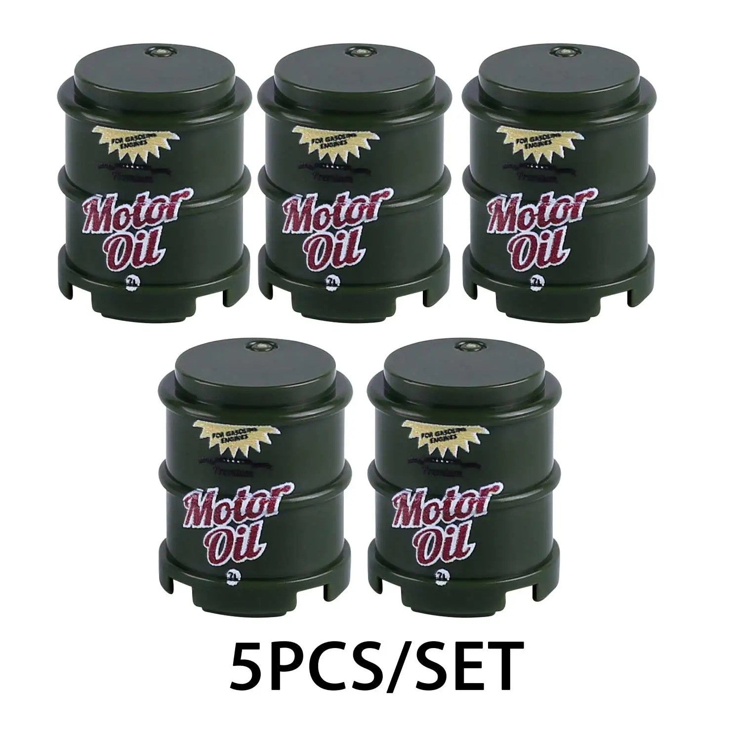 Military Oil Drum Fuel Tank Army War Scene For LEGO Building Blocks Brick Toy