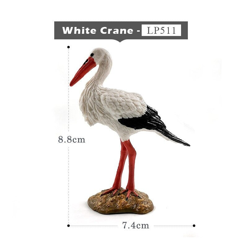 1pc Simulation turkey bird Chicken Farm Animal Miniature Art Toy Figure Doll