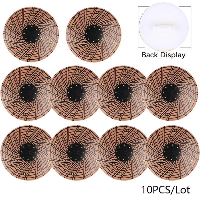 Medieval Military Knights Shields Middle Age For LEGO Building Blocks Brick Toy