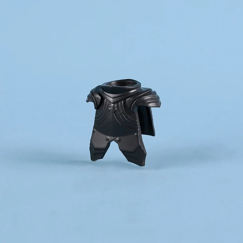 MOC Medieval Viking Helmet Cowboy Hat Elf Hair for LEGO Building Block Set