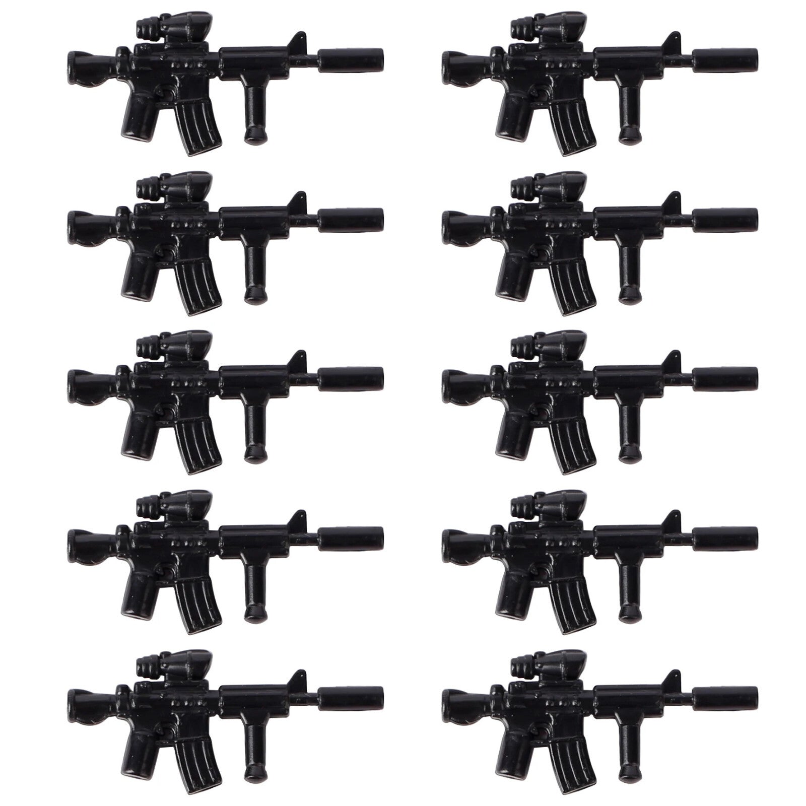 Military Soldier MOC WW2 Gun Arms 98K PPSH For LEGO Building Blocks Brick Toy