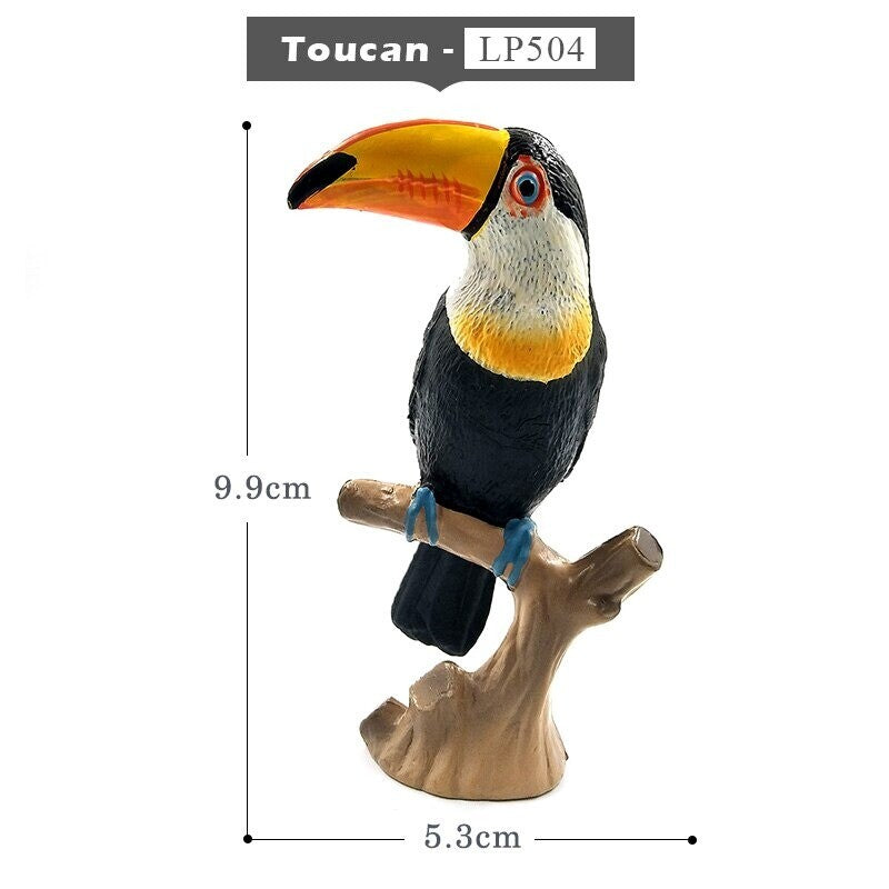1pc Simulation turkey bird Chicken Farm Animal Miniature Art Toy Figure Doll