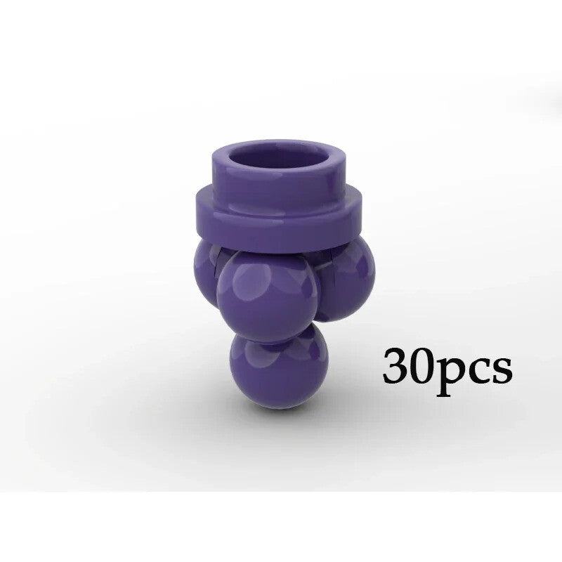 City Grape Trellis Parts for LEGO Kits Flower plant bricks Building Blocks DIY