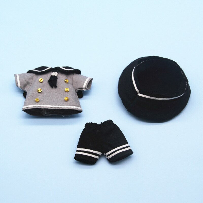 Clothes - Sailor suit Accessories For 1:12 BJD doll OB Obitsu 11 Ymy Doll Toy