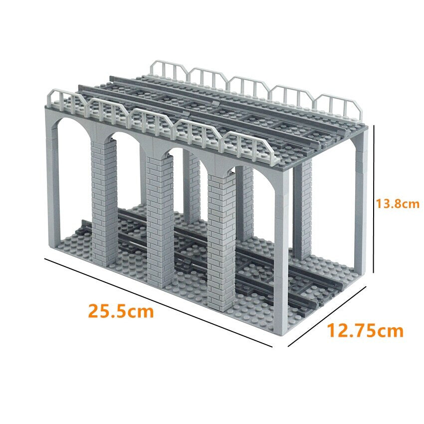 City Train Bridge Traffic Light for Lego Kit Building Blocks Sets DIY - 14 types